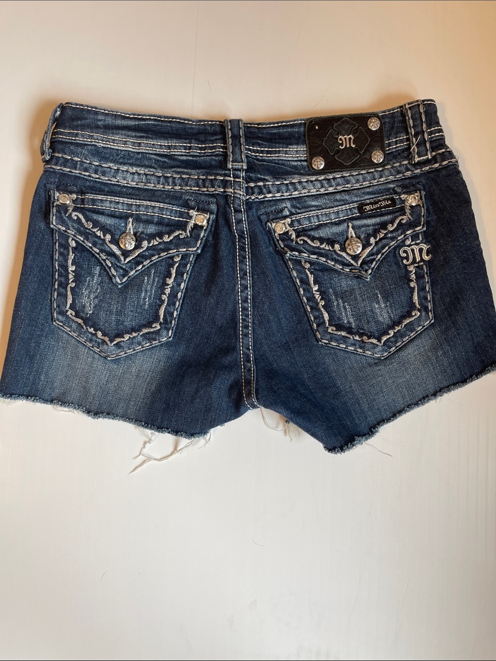 Miss Me Boyfriend Cut Off  Shorts
Size 29